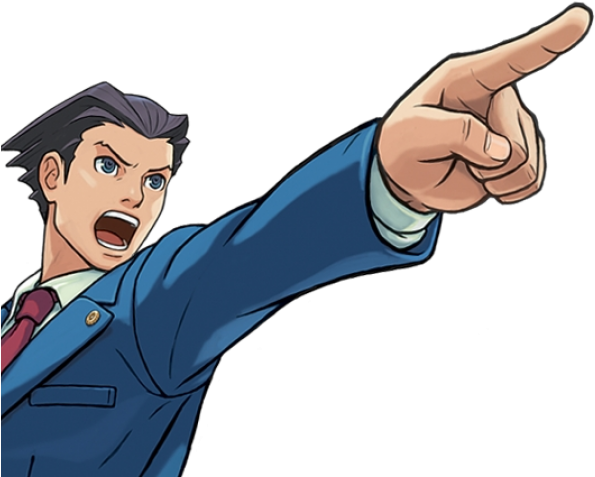 Lawyer Clipart Objection - Phoenix Wright Smashified - Free Transparent ...