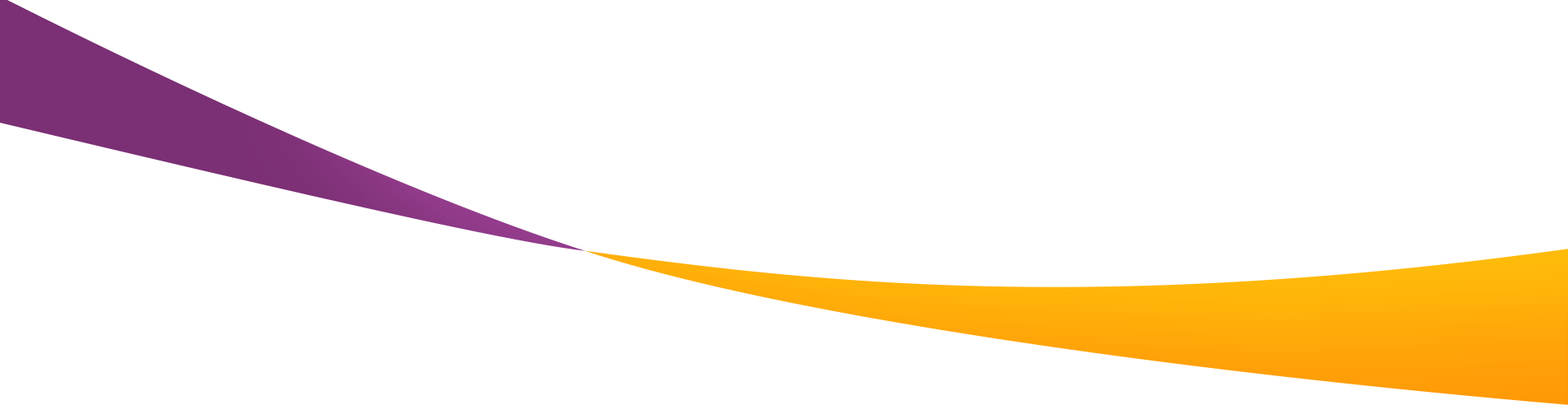 Purple Line Png - Purple And Yellow Line (1900x492), Png Download