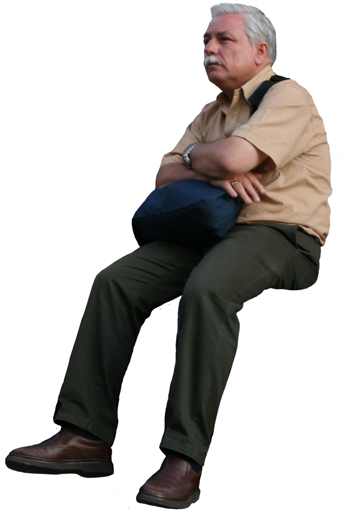 Grandfather Sitting Png (1234x1908), Png Download
