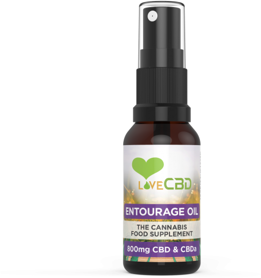 800mg Cbd 'entourage' Oil - Cannabidiol (650x650), Png Download