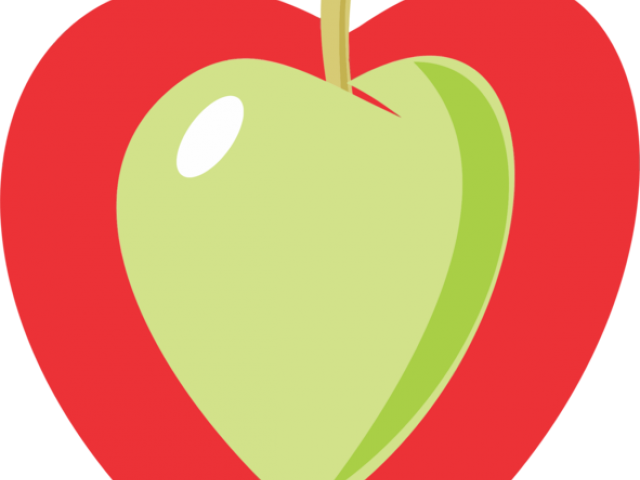 Heart Icons Macbook - Granny Smith (640x480), Png Download