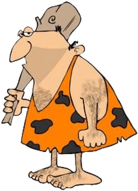 Free Png Download Caveman With Large Nose Png Images - Caveman (480x663), Png Download