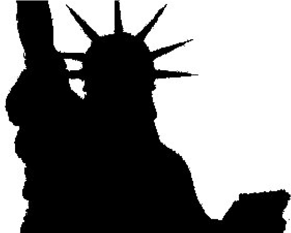 Statue Of Liberty Transparent (640x480), Png Download