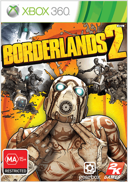 360 Borderlands 2 (600x600), Png Download