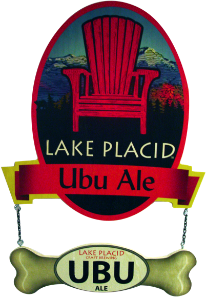 Ubu Ale Wooden Beer Sign - Lake Placid 46er Pale Ale (480x640), Png Download