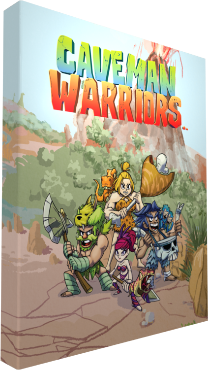 Click To Enlarge Image Cavemanwarriors Artbook - Cartoon (423x751), Png Download