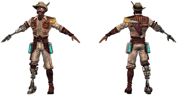 Download Zip Archive - Borderlands Hammerlock Png (750x650), Png Download