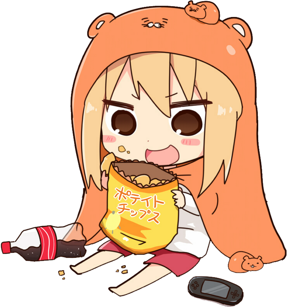Himouto Sticker - Umaru Chan (1024x1063), Png Download