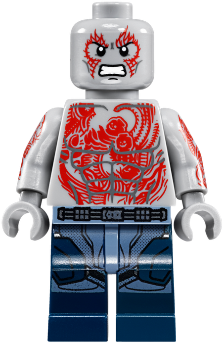 Navigation - Lego Drax (473x714), Png Download