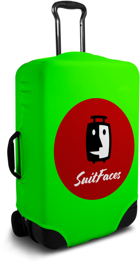 Custom Luggage Cover - Suitcase (600x900), Png Download