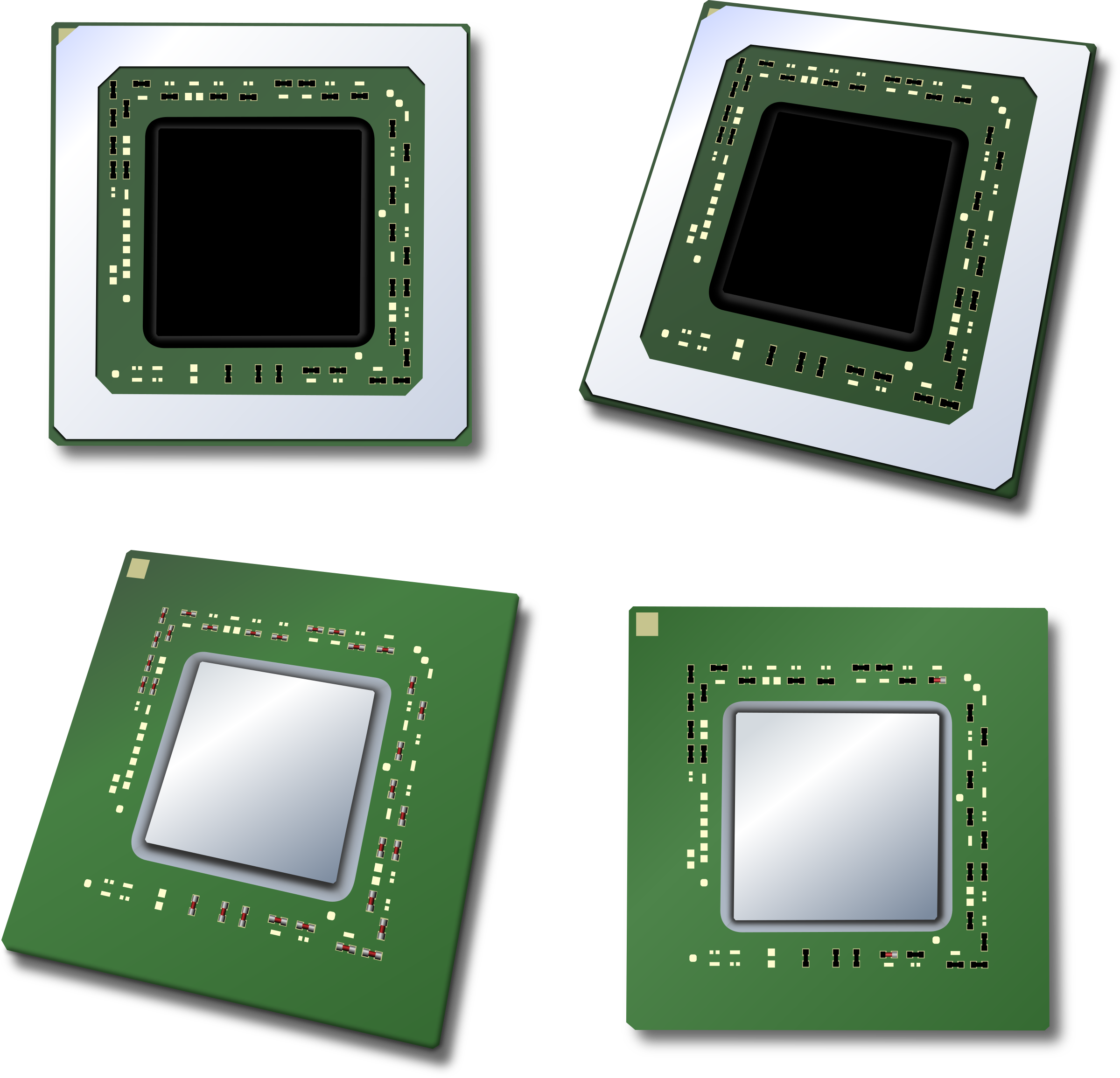 Big Image - Processor Clipart (2400x2311), Png Download