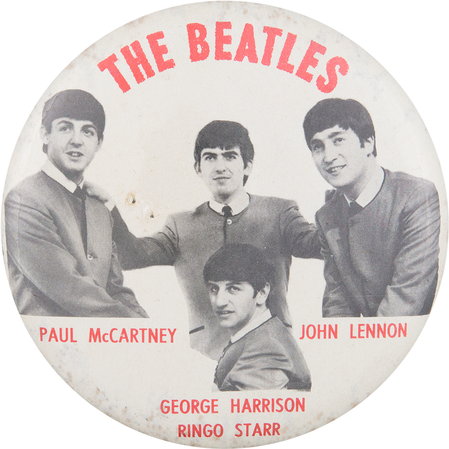 The Beatles Music Button Museum - Beatles 1962 Photoshoot (1000x985), Png Download