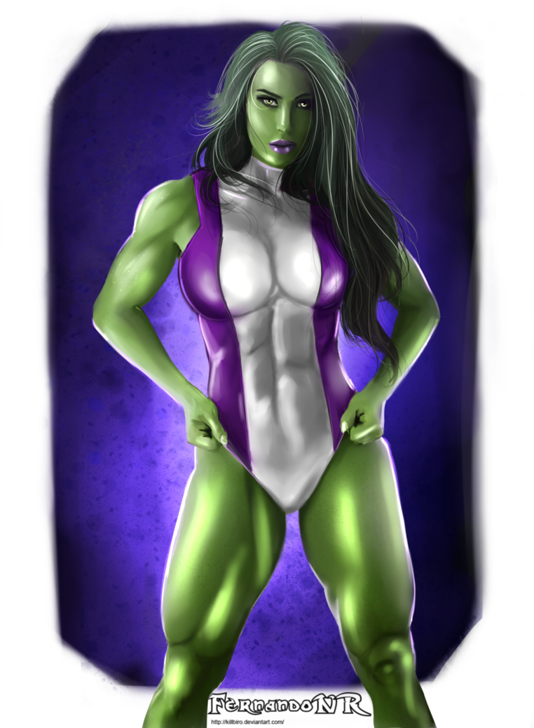 She Hulk Gracyanne Barbosa By Killbiro - Gracyanne Barbosa She Hulk (761x1050), Png Download