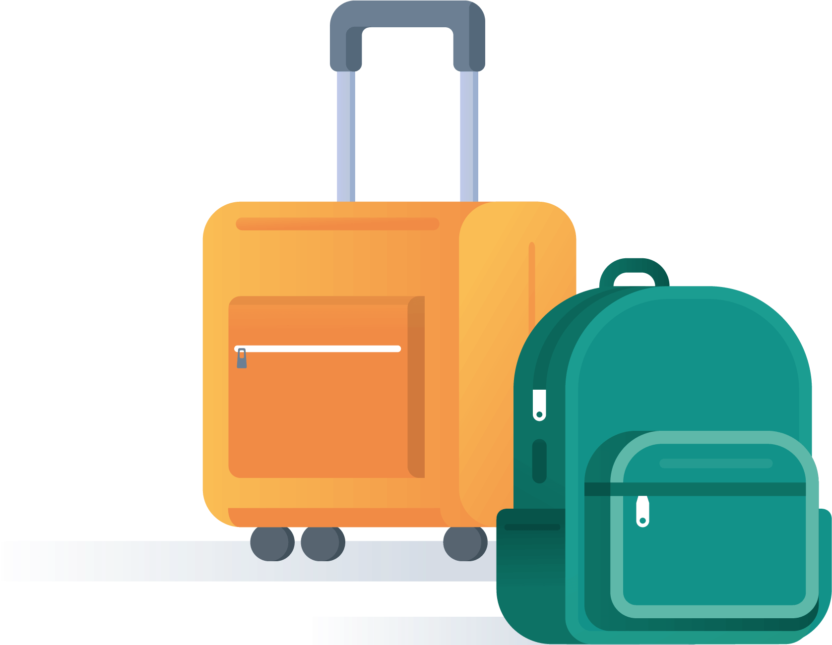 Cabin-baggage - Hand Luggage (2200x1300), Png Download