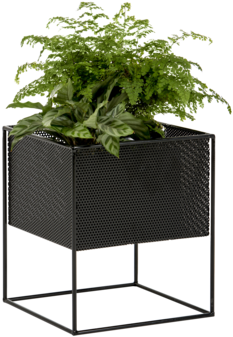 Indoor Planter Box, Metal Planter Boxes, Tall Planters, - Planter Png (300x450), Png Download