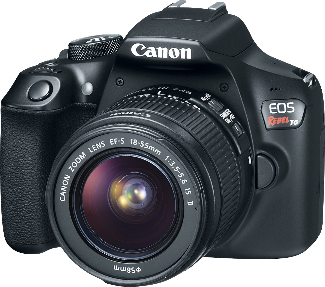 Digital Slr Camera Transparent Png - Canon Eos Rebel T2i (599x505), Png Download