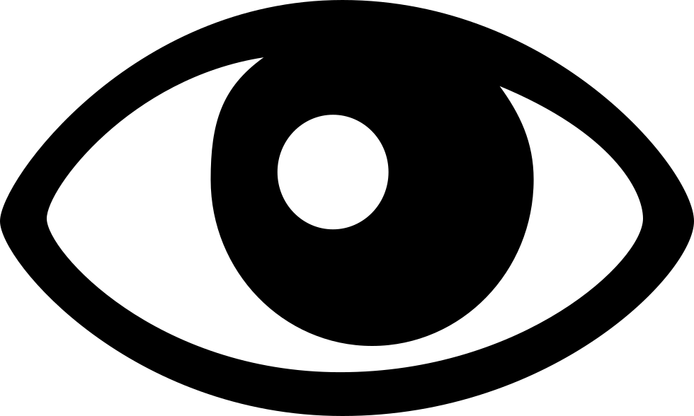 Eye Clipart Outline - Eye Png (980x588), Png Download