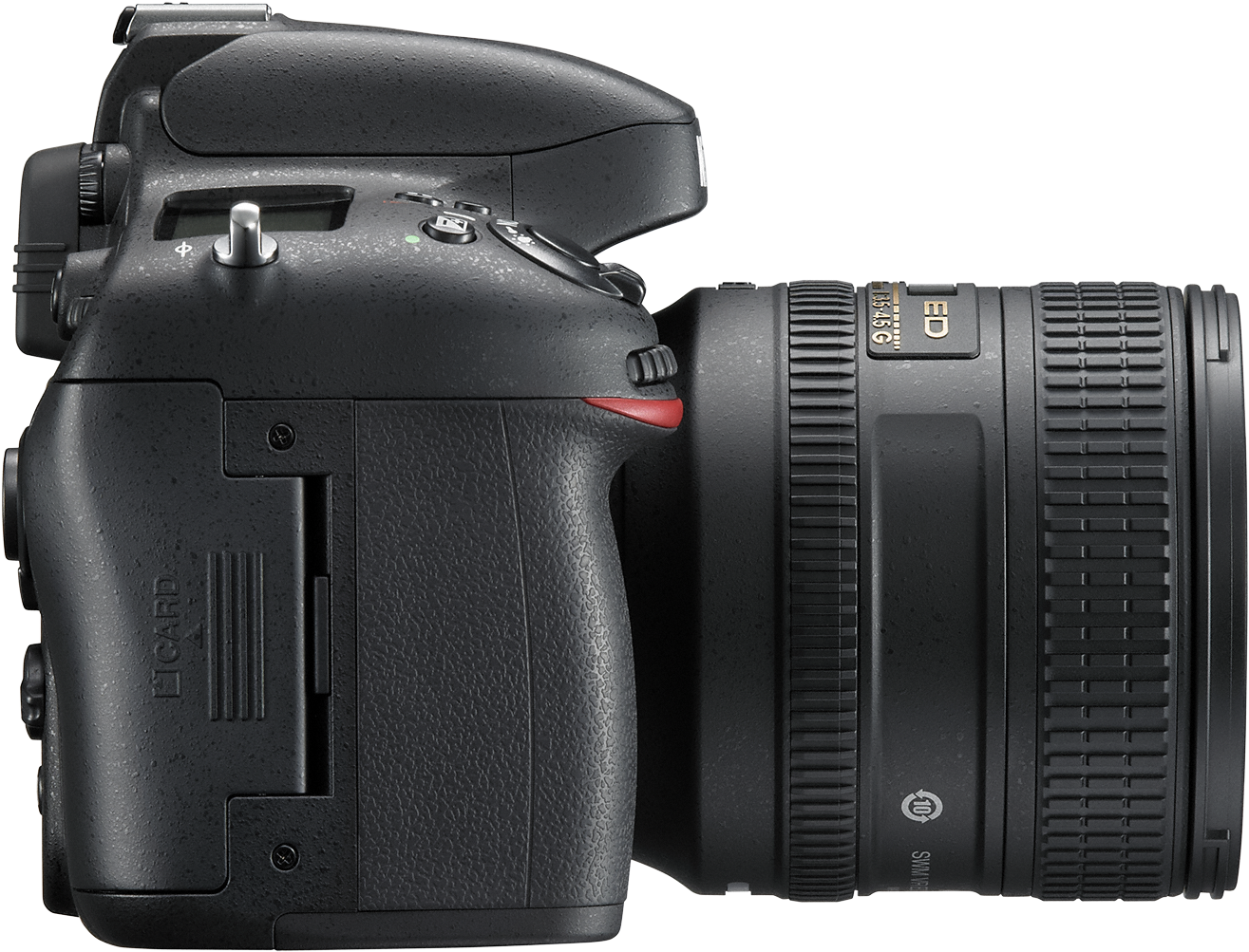 D610 24 120 Front - Nikon D610 24.3 Mp Digital Slr Camera - Black - Af-s (1526x1165), Png Download