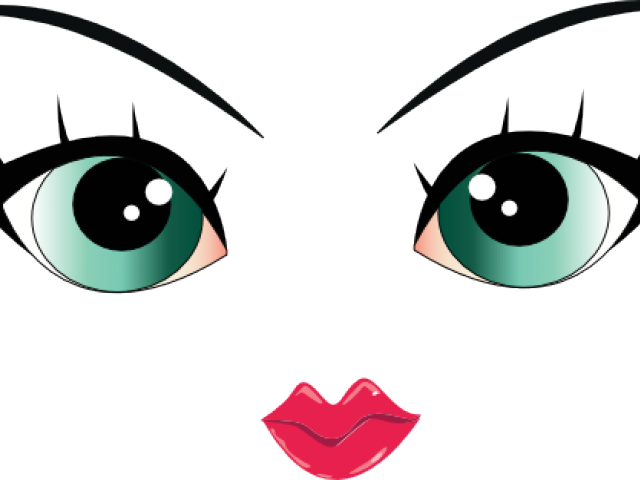 Banner Freeuse Download Green Eyes Free On Dumielauxepices - Transparent Cartoon Girl Eyes (640x480), Png Download