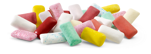 Chewing Gum Png - Transparent Gum (600x229), Png Download