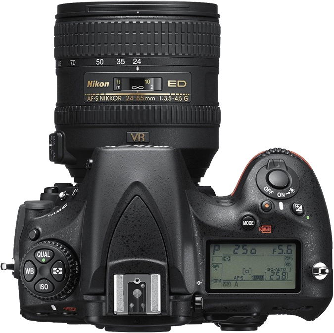 Nikon Clipart Transparent Background - Nikon D810 (800x800), Png Download