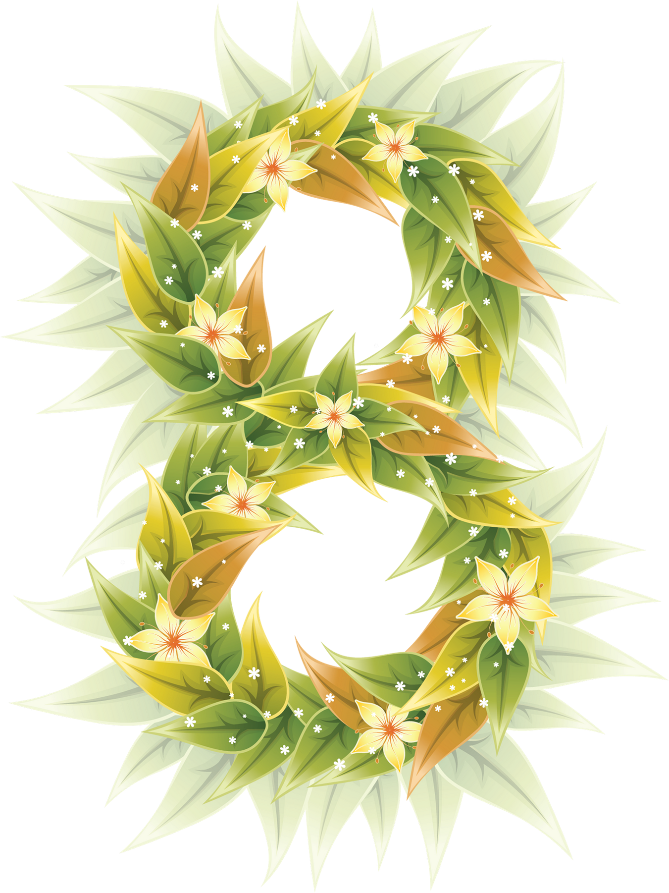 8 Number Png - Dia De La Mujer Hd (1500x1843), Png Download