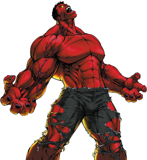Buscar Con Google - Red Hulk (628x750), Png Download