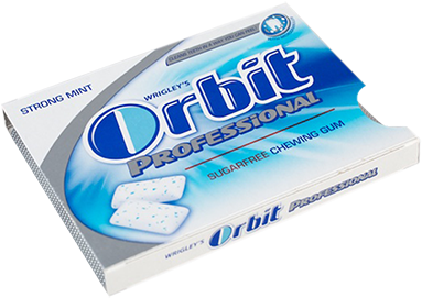 Chewing Gum Png - Orbit Chewing Gum (500x275), Png Download