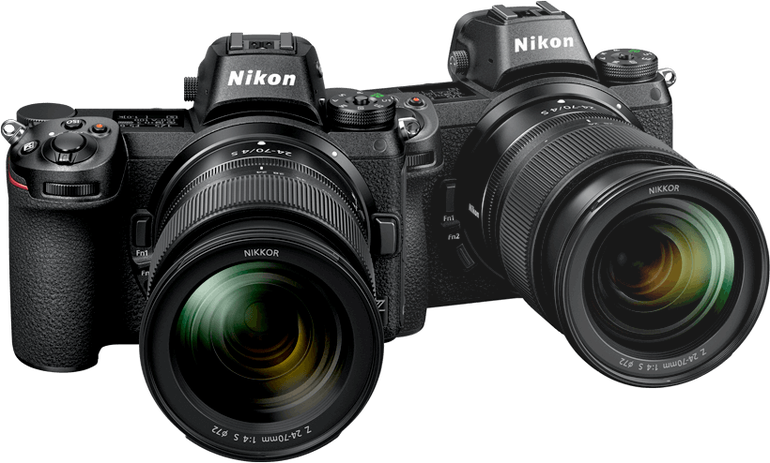 Nikon Z-series Cameras - Nikon Z6 Vs Canon Eos R (770x463), Png Download