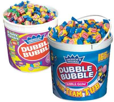 Dubble Bubble Twist Gum - Dubble Bubble (400x375), Png Download
