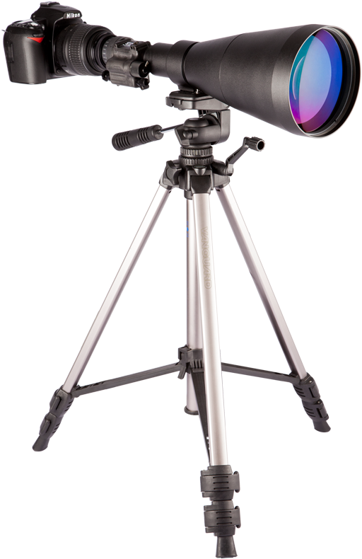 Cyclops Gen 3 Gated 10x Long Range Monocular With Manual - Dslr Camera Stand Png (518x800), Png Download