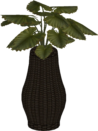 Rotan Planter 3 - Design (500x500), Png Download