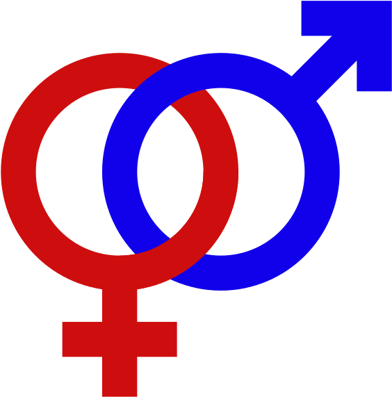 Gender Signs (600x600), Png Download