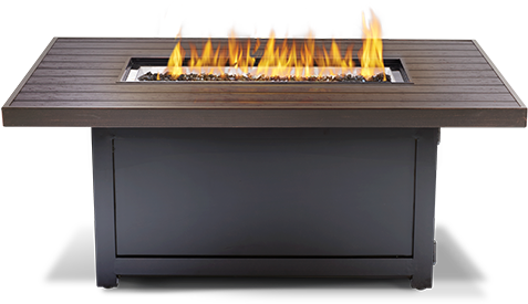 Muskoka Rectangle Patioflame® Table - Fire Tables (500x500), Png Download