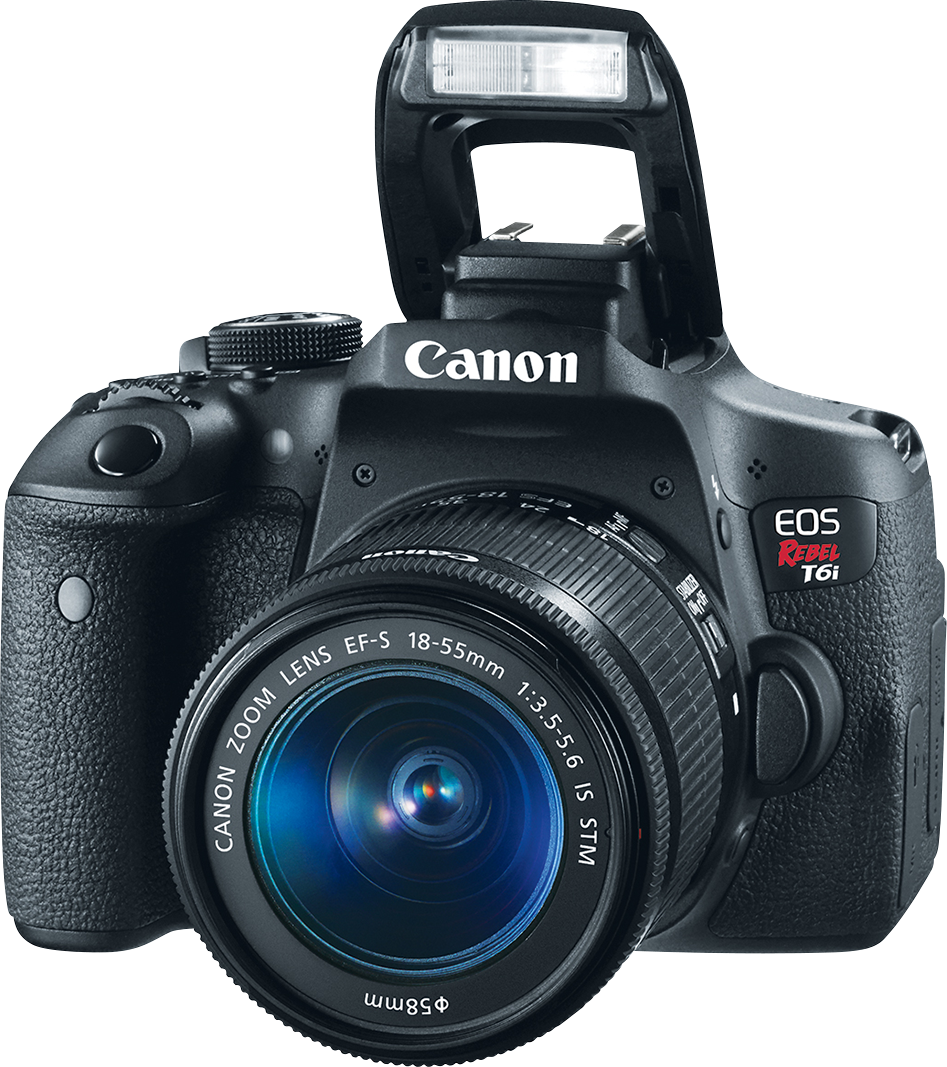 Canon Eos Rebel T6s And T6i Introduced With Boosted - Canon Eos Rebel T6i (788x788), Png Download