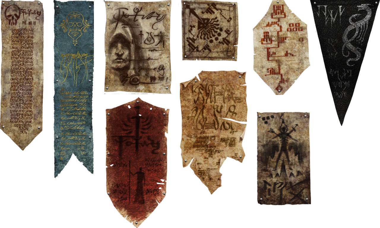 Signs - Dragon Age Tevene (1280x769), Png Download