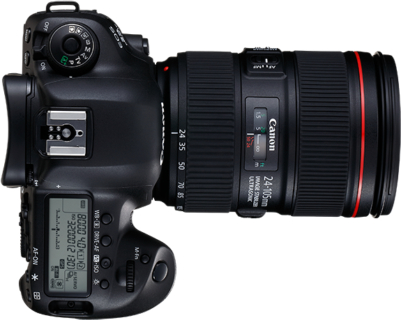Canon 5d Mark Iv (800x464), Png Download