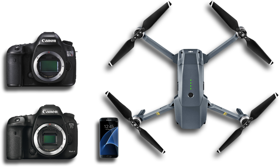 Gear-cameras (1000x640), Png Download