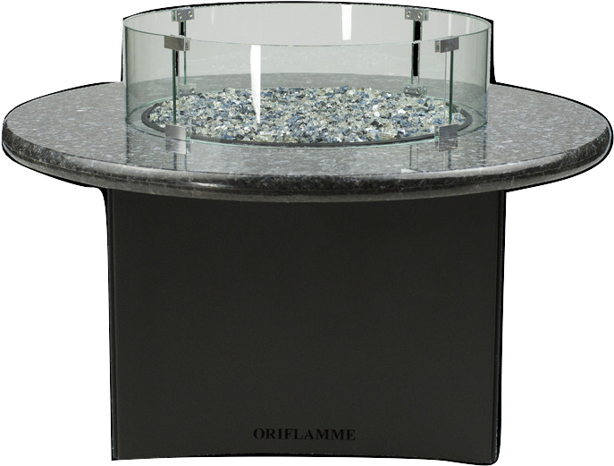 Download Mini Blue Pearl Oriflamme Fire Table Fire Png Image