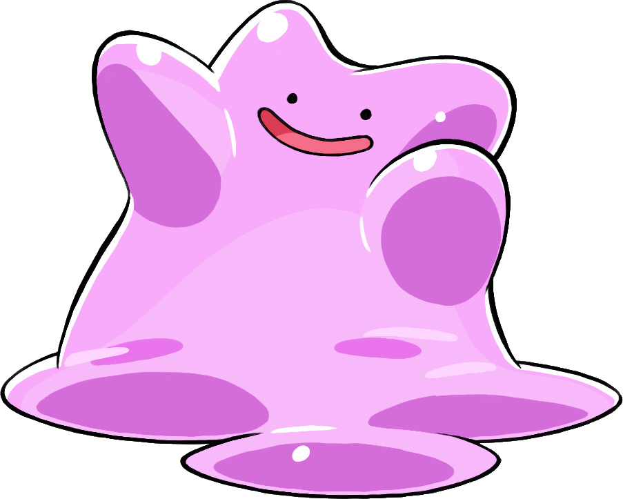 132ditto Pokemon Ranger Guardian Signs - Ditto Shiny (903x723), Png Download