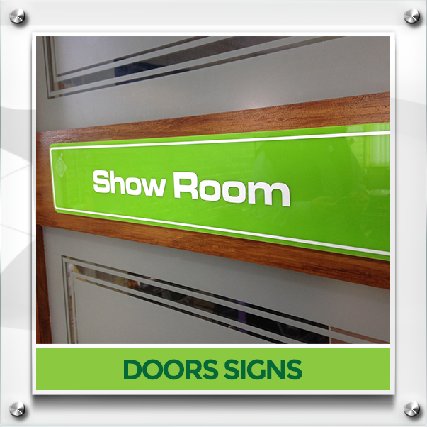 Door Signs - Signage (603x602), Png Download