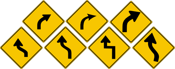Royalty Free Download Ulster County Diamond Road By - Yellow Road Sign Png (610x242), Png Download
