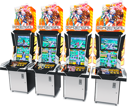 Bombergirl Arcade By Konami - Bombergirl Arcade Game (542x454), Png Download