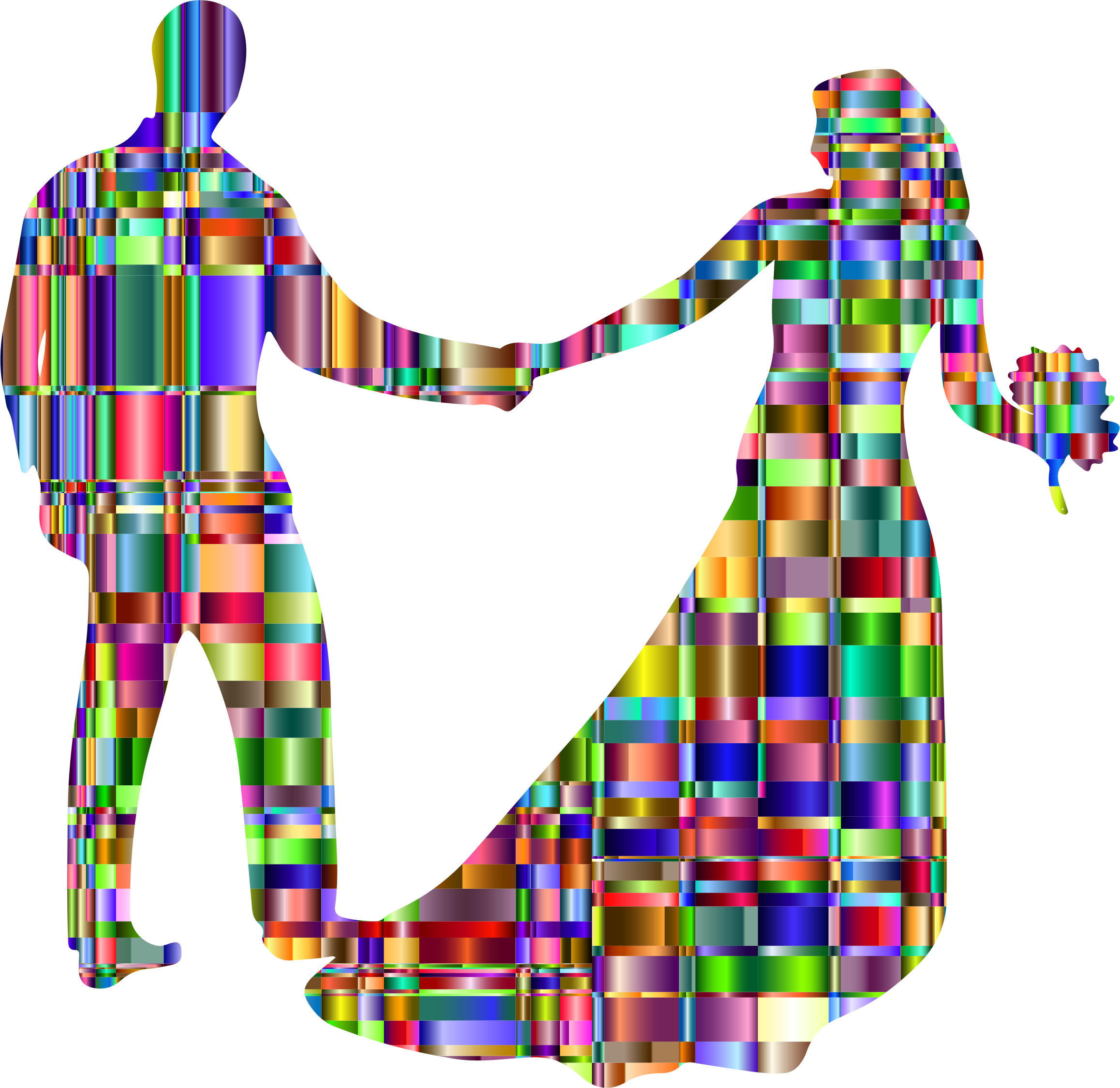 This Free Icons Png Design Of Checkered Chromatic Marriage (2316x2250), Png Download