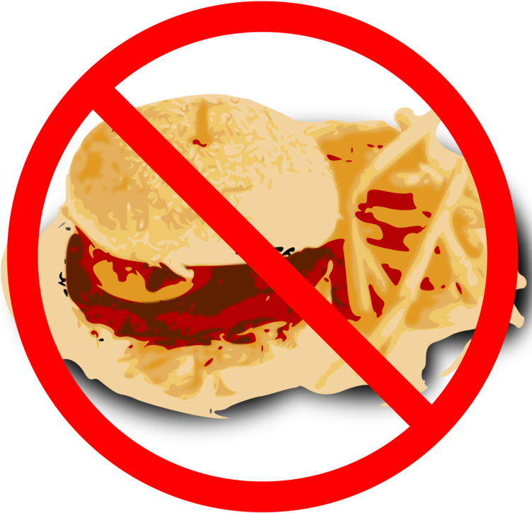 Healthy Diet Diet Coke Health Food Dieting - No Fast Food Png (750x750), Png Download