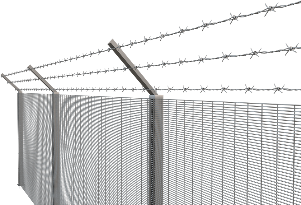 L Angle & Barbed Wire (1000x683), Png Download