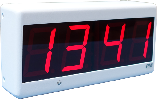 Cyberdata Poe Digital Clock (011313) (699x458), Png Download