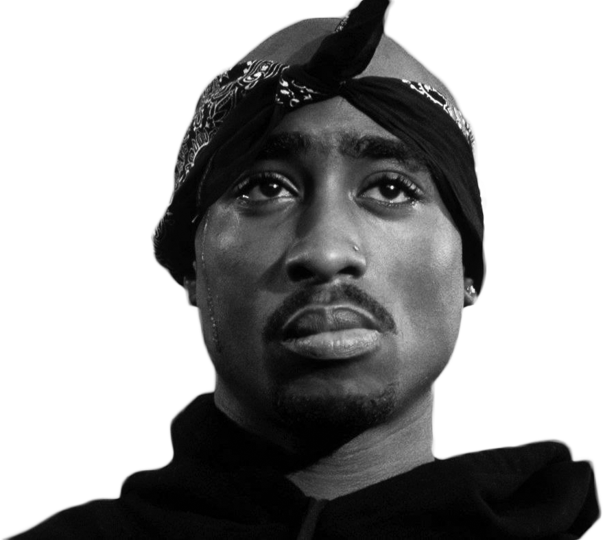 Tupac 20 Years Old (879x788), Png Download