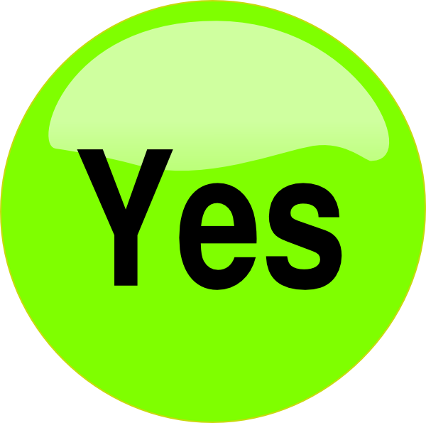 How To Set Use Yes Button Clipart (600x595), Png Download