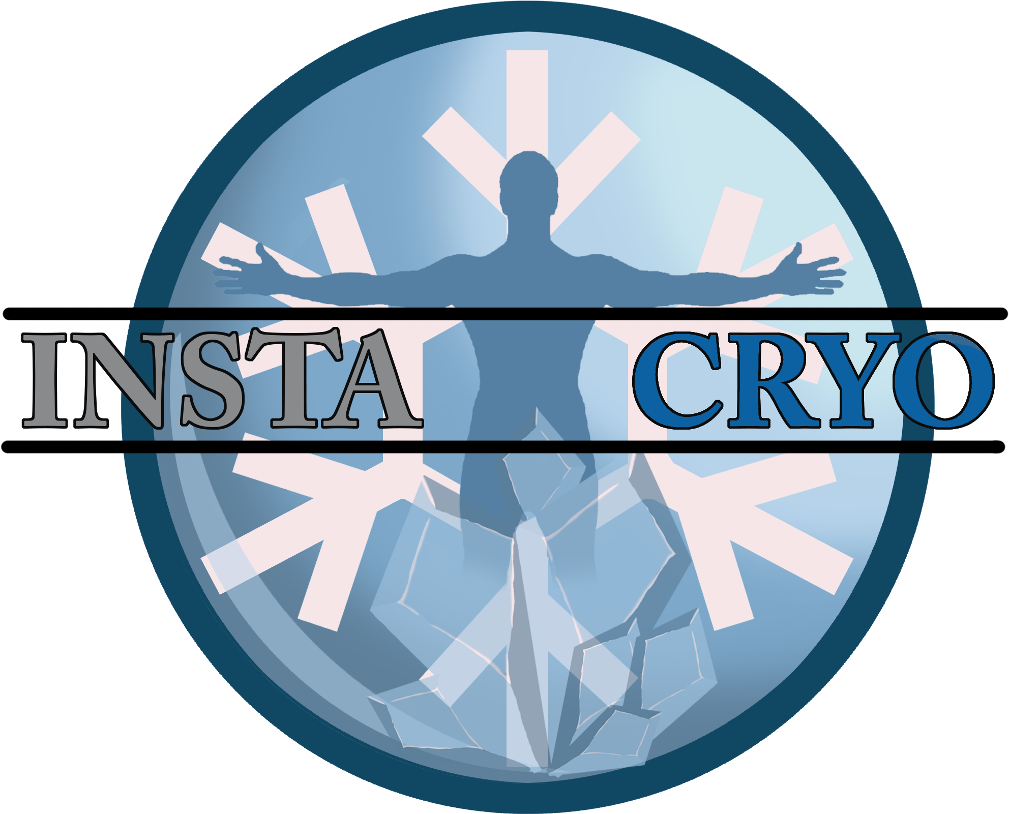 Cropped Instacryo Logo 1 - Cryotherapy (2271x1800), Png Download